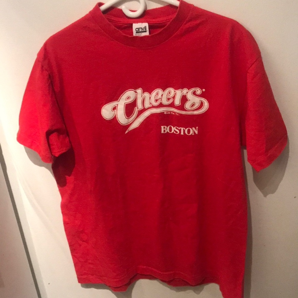 High Quality Vintage ‘Cheers’ Boston Tshirt on Pre Shrunk Pure Cotton Anvil T
